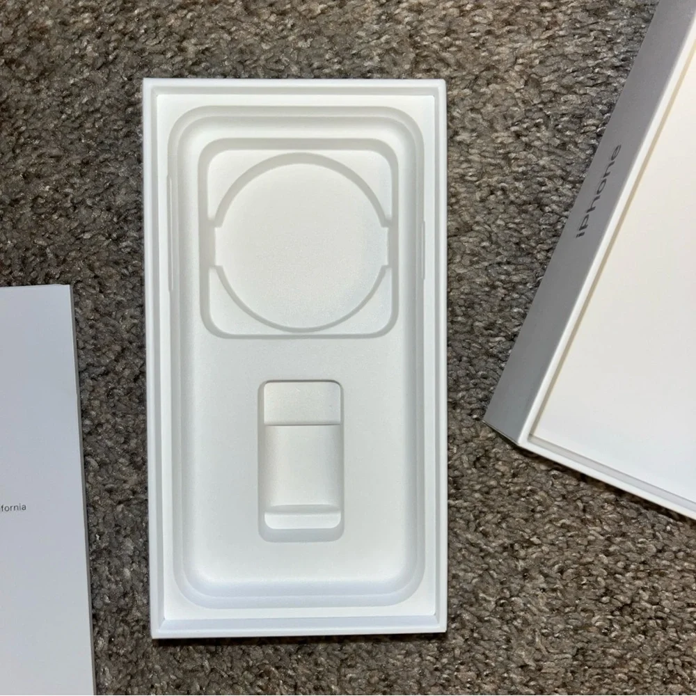 iPhone XR Box Only White 64GB With Inserts And Stickers No Phone!